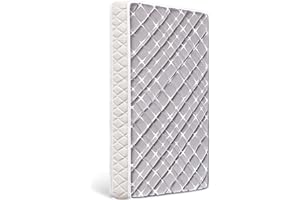 Ours à bulles Hochwertige Schaumstoff Matratze 60x120, Hochwertiger Weicher Mikrofaserstoff - Hypoallergen, 13 cm Starke Und Weiche Kindermatratze, Ungiftige Babymatratze Nach Öko-Tex Standard 100.