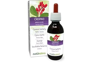 Agracejo (Berberis vulgaris) cortezas de las raíces Tintura Madre sin alcohol Naturalma - Extracto líquido gotas 120 ml - Complemento alimenticio - Vegano