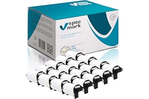 specmark 20 rolek pojedynczych etykiet do Brother DK-11241 102 mm x 152 mm 200 sztuk etykiet kompatybilne z drukarkami etykiet QL QL-1050 QL-1060N QL-1100