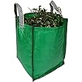 Garden Waste Bags - 120 Litre - 1 to 5 Sacks - PREMIUM GRADE - Industrial Fabric and Handles - Heavy Duty Garden/Green Waste Sacks (1 sack)