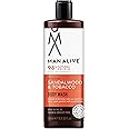 MAN ALIVE Shower Gel for men, 500ml mens body wash & face wash contains a masculine scent, Vegan, SLS Free & sulfate free formula. ideal mens grooming gifts for men (Sandalwood & Tobacco, Single)