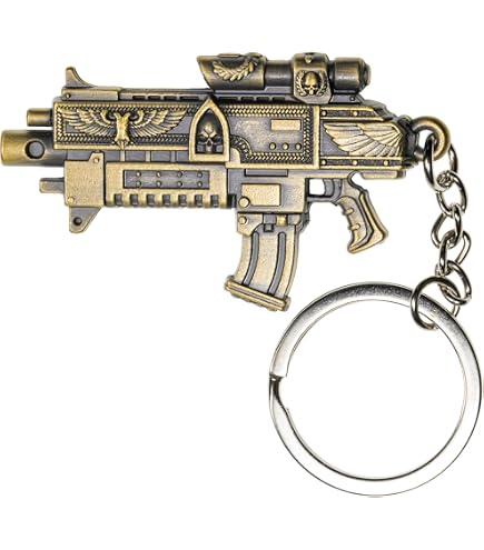 Porte-Clés Warhammer 40K Inquisition Emblem - Semic Distribution - Produit Officiel Sous Licence