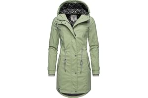 Peak Time Damen Regenjacke Regenmantel Jacke wasserdicht mit Kapuze L60042 XS-5XL
