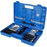 CCLIFE 14 Pieces Bearing Puller Set Guillotine Puller Bearing Puller Pulley with Claws Inside Exterior