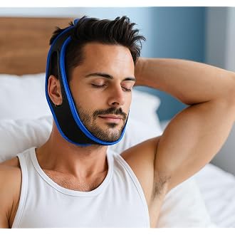 PANCA Polycotton Anti Snoring Chin Strap | Adjustable S...
