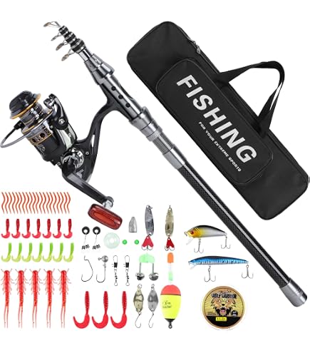 RiToEasysports Set Di 2 Allarmi Per Canna Da Pesca Con Poggia Canna Leggero In Alluminio - Attrezzatura Da Pesca Completa (30cm) - 2