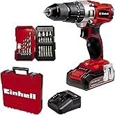 Einhell Ak&uuml;l&uuml; Darbeli Vidalama TE-CD 18/2 Li-i +22 (1x2,5Ah) 4514220 | PXC | 18 V | 44 Nm | 2 vitesli | 2.5 Ah ak&uuml; ve şarj ci