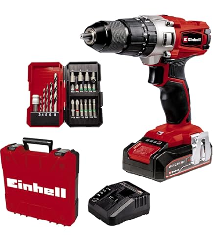 Einhell TP-CD 18/60 Li BL Solo – Accu Boor-/Schroefmachine – 60Nm – Br Einhell TP-CD 18/60 Li BL Solo – Accu Boor-/Schroefmachine – 60Nm – Br