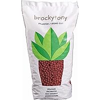 brockytony 4-8 mm. (Pflanzton, Pflanzgranulat, Blähton) 2 Liter. ROT. BT401Y2
