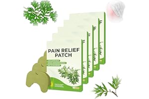 HOPASRISEE Wellknee Pain Relief Patch for Knee, Relieve Knee Pain in Minutes, Wellnesstic Pain Relief Patches, Wormwood Pain Relief Patch for Knee, Back, Neck, Shoulder (50pcs)