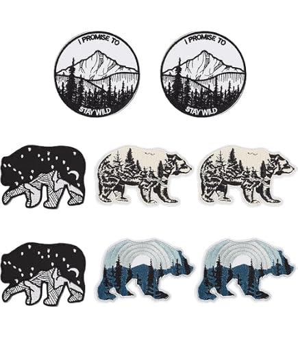 Stoffapplikation Eisbär Mit Jungem – Zum Aufbügeln Oder Aufnähen, 6,2 X 6,2 Cm, Von Craft Factory