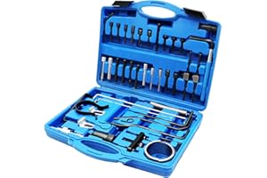 Wvoillty Kit D'outils de Réglage Moteur, Kit D'outils pour Courroie de Distribution, Compatible ave Citroën, Peugeot, PSA Diesel et Essence Dual TDI HDI PSA