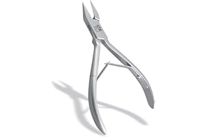 ‎DZ BEAUTY INSTRUMENTS DZ Eckenzange-Nagelzange Spitz für tief eingewachsene Nägel-feine Turmspitze aus rostfreiem Edelstahl-Podologie Instrument