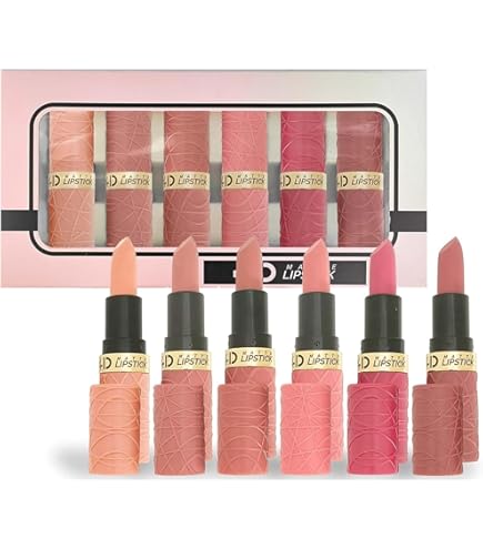 Set Di Rossetti Handaiyan Di Lunga Durata 6 In 1 Set Di Rossetti Opachi Impermeabili Cosmetici Antiaderenti Super Lisci - Foto 11