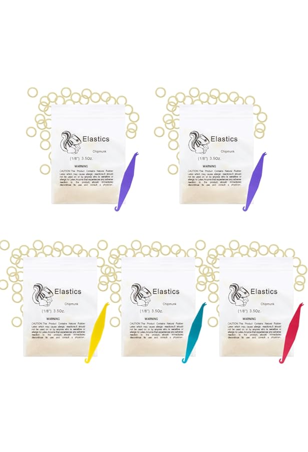 Elastici Ortodontici 3M Unitek Snorflex - Medio 1/8" (3.2mm), Confezione Da 100 Pezzi, Senza Coloranti - Foto 2