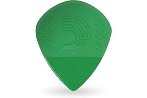 Planet Waves 3NPP7-10 Nylpro Plus Jazz Pick ,Green(Pack of 10)