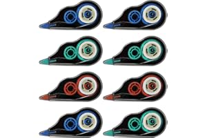 LSYYSL 8pcs 5mm*6m correction tape, pocket mouse correction tape, suitable for School and Office (Total 48m)