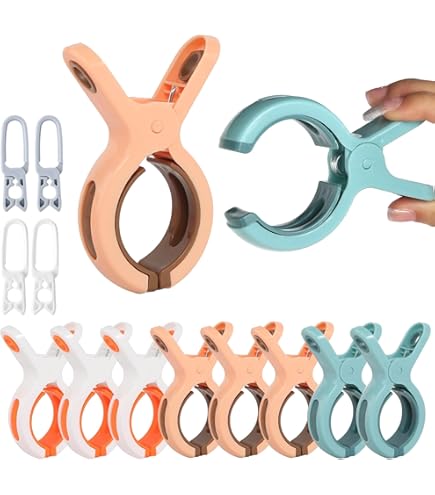 Mollette Bucato Domopak Living - 24 Pezzi, 4 Colori, Antiruggine, Per Tutti Gli Stendini - Foto 13