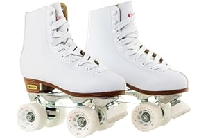 Chicago Skates Deluxe - Patines de Pista con Forro de Piel para Mujer