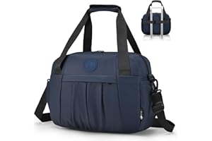 SUCIKORIO 40x30x15cm British Airways Jet 2 Air France Sac de Voyage Cabine Avion sous Le Siege, étanche Oxford Bagage Cabine a Main 18L Sacs Weekend Maternité Sacs de Sport avec Poche Imperméable