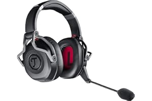 Teufel CAGE - Gaming Kopfhörer mit 7.1.-Surround-Sound-Algorithmus, HD-Mikrofon, Robustes Design - schwarz