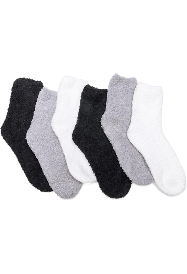 3 Paar Kuschelsocken Damen - Flauschige Wintersocken Aus Korallenfleece