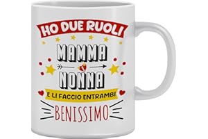 ÏMPRÜM Tazza, Idea Regalo Festa Della Mamma, Donna, Tazzina, Ceramica