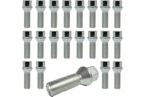 TRACER 20 Boulons de roues m12 x 1,5 vis pour fiat punto grande punto evo avec kegelbund 28 mm