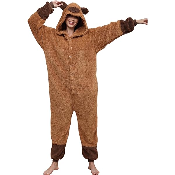 Combinaison Pyjama Abeilles Animaux Déguisement Flanelle - Kigurumi Pyjamas Combinaison