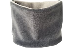 Wollhuhn Warmer Jungen/Mädchen UNSER WÄRMSTER Winter Loop/Schlauchschal/Schlupfschal Zwei Lagen Fleece Zum Wenden