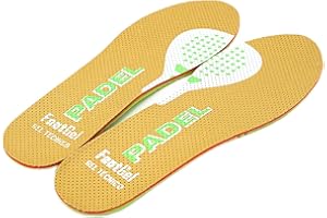 Footgel -Plantillas de Gel deportiva para Padel,Si eres jugador de pádel, protégete del riesgo de lesiones, alivia el dolor e