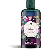 The Body Shop Dewberry Bath and Shower Gel 250ml | Refreshing Gentle Body Wash with Community Fair Trade Aloe Vera, Cleanses 