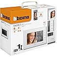 Bticino 335253 WiFi Video Door Intercom System with Additional 2-Wire Monitor, 7 Inch Display, Colours with Hands-Free System, Touch Screen, App Control, Second Display for Double or