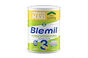 BLEMIL PLUS Blemil 3 Crecimiento 0% Azúcares Añadidos | 1200g | Preparado Lácteo en polvo para Niños de 1 a 3 Años - Formato Ahorro