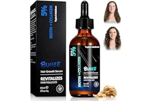 WAYMAYTECY 60ml Siero Capelli, Siero per La Crescita Dei Capelli, Rendere i Capelli Più Spessi, Anticaduta La Caduta, Accelera La Crescita, Per Uomo e Donna Tutti i Tipi di Capelli e Barba