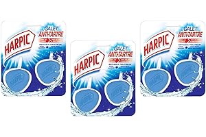 Harpic Wc Nettoyantgalet Hygiène Antitartre, 2 x 40g (Lot de 3)