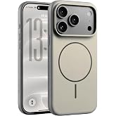 Minesk iPhone 17 Pro/18 Pro i&ccedil;in G&uuml;&ccedil;l&uuml; Magsafe ile Uyumlu Kılıf Metal Tuşlu &Ccedil;izilmelere ve Soyulmalara Karşı Dayanıklı Matery