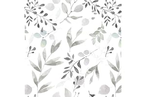 myforHD Papel Pintado Autoadhesivo Flores 44cmX300cm Papel de Pared Papel Adhesivo para Muebles Removible Impermeable Retro Vinilo PVC Pegatina Decorativos Pared Salon Dormitorio