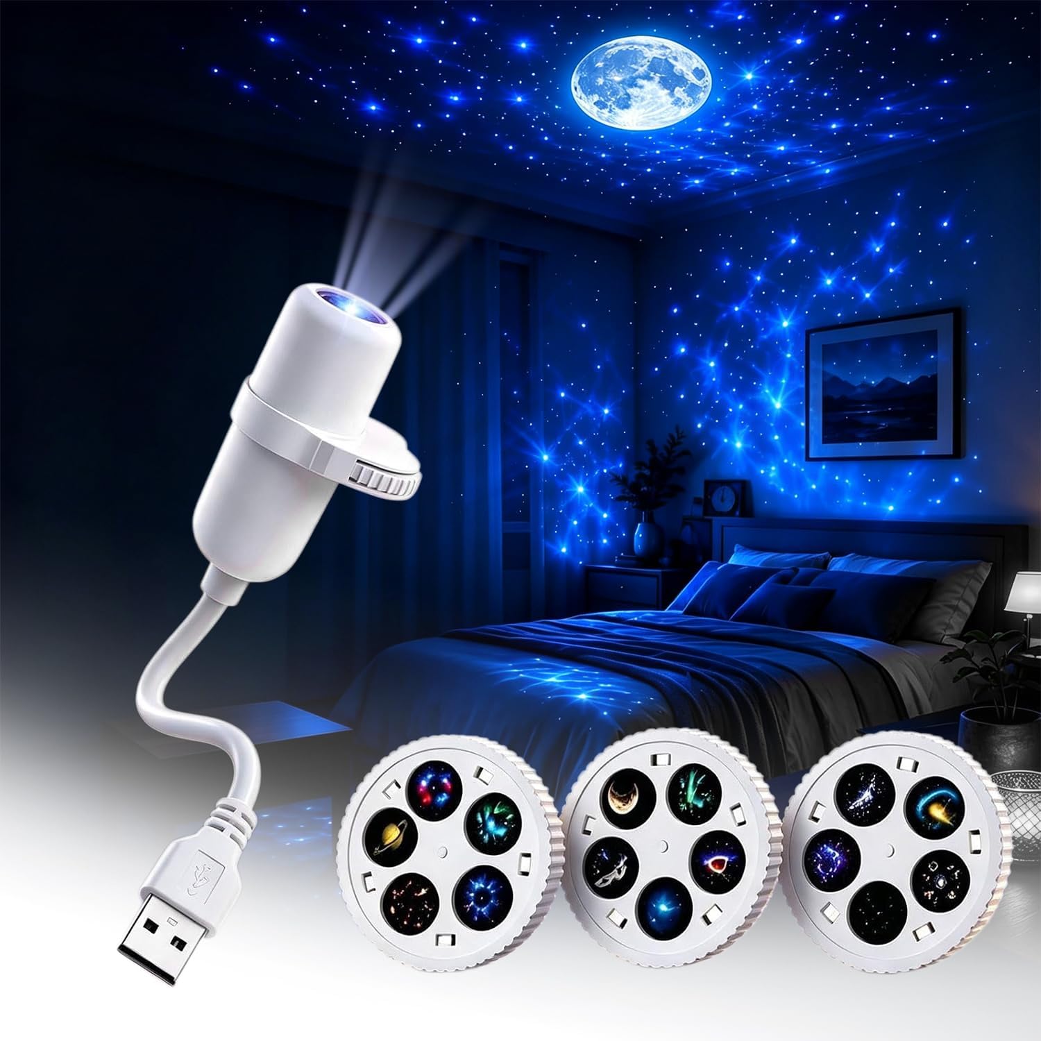 Où et Comment Commander le Himank Veilleuse projecteur galaxie USB Plug en Toute Sécurité