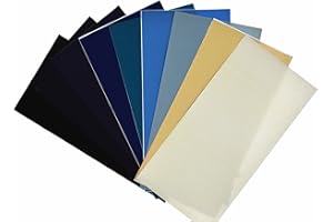 SURRIBA Rectangulaire Patch Autocollant pour Doudoune - Kit Réparation Doudoune Jott - En Nylon - Lavable en Machine - Pour DIY - Sac de Tente en Jean (Bleu)