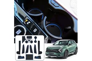 Ruiya dla K ia Sportage NQ5 2022 2023 Maty antypoślizgowe,Maty gumowe do samochodu maty do konsoli środkowej maty do przechowywania do szczeliny drzwiowej Sportage akcesoria (automatycznych）