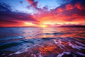 ELETIFFI Diamond Painting Completo Kit Diamante Pintura Dibujos Con Diamantes Cuadro Puzzle Pintar Punto De Cruz 5D Paisajes DIY Art Regalos Originales Para Mujer Cumpleaños Cuadros Decoracion Dormitorios