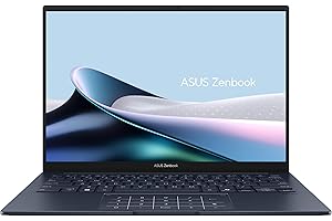 ASUS Zenbook 14 OLED UX3405CA-PZ006W - Ordenador Portátil 14" WQXGA+ 120Hz (Intel Core Ultra 9 285H, 32GB RAM, 1TB SSD, ARC 140T, Windows 11 Home) Pantalla táctil, Azul - Teclado QWERTY español