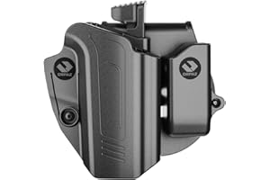 Orpaz C-Series CZ P10C & CZ P10F Holster Compatible with CZ P10C & CZ P10F OWB Holster - Unisex - Will Secure Your Handgun with a Tactical Appearance