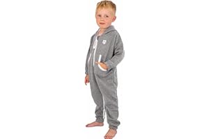 Gennadi Hoppe Kinder Jumpsuit Overall Relaxpiece Trainingsanzug Mädchen Anzug Jungen