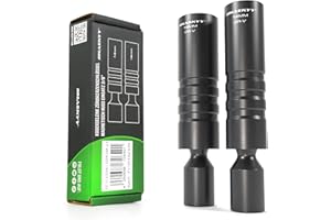 HASKYY Magnetyczny klucz do świecy zapłonowej świeca żarowa przegub klucz do świecy zestaw dwunastokątny SW 14 16 mm 3/8" klucz nasadowy