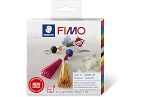 Staedtler Fimo Argilla Modellante Effetto Finta Pelle Diy Set Nappe