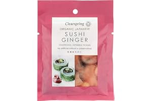 Clearspring Gingembre à Sushi Japonais Bio Mariné 50 g