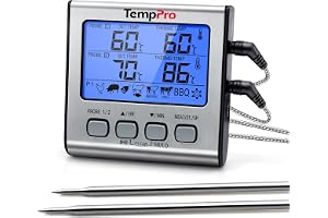 Thermopro Tp17 Digital BBQ Termometer med Stor LCD Bakgrundsbelysning