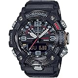 CasioG-Shock GG-B100-1ADR Black Analog-Digital Dial Black Resin Strap Men's Watch Mud Resistant Quad Sensor G972